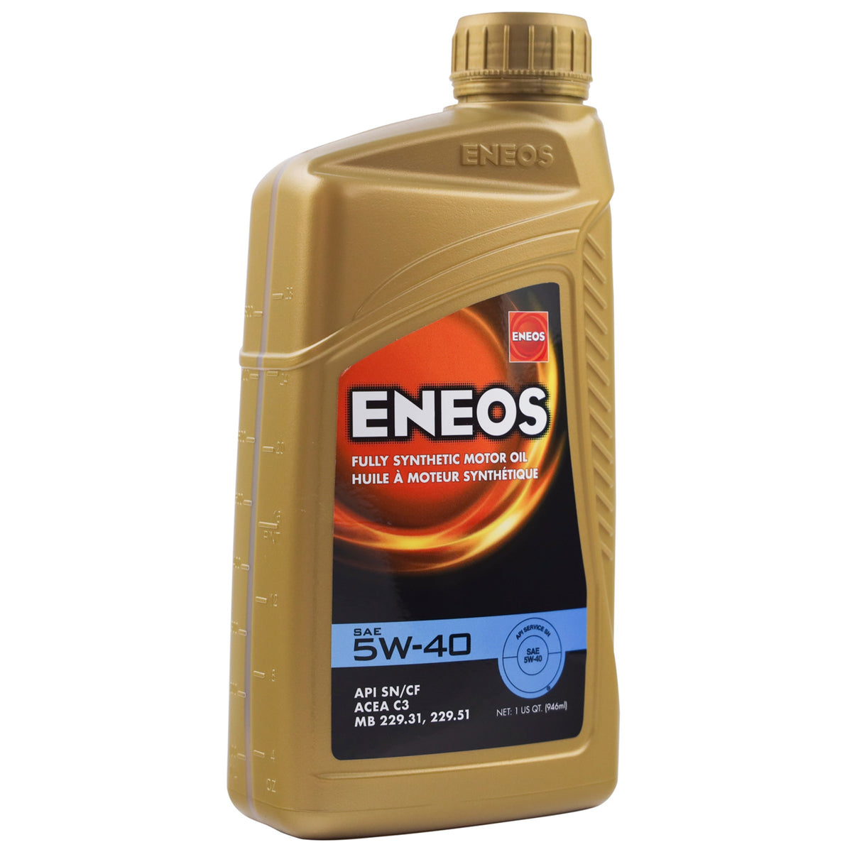 Eneos Full Synthetic Oil 5w40 1 Quart