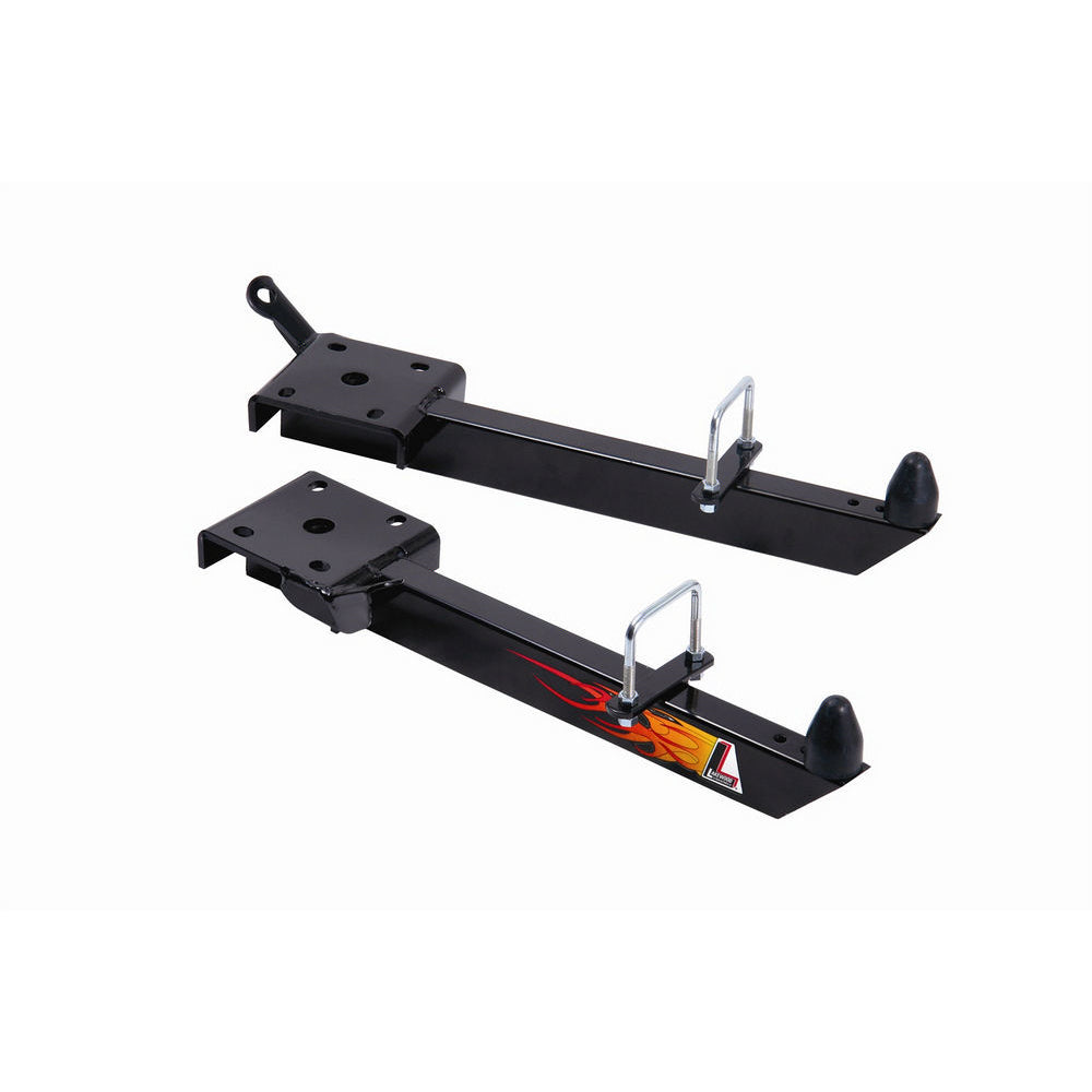 Lakewood Street / Strip Bolt-On Traction Bars - Black Powder Coat - GM F-Body 1970-1/2-81