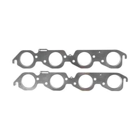 Clevite Header Gasket - 2.250" Round Port - Multi-Layered Steel - BB Chevy (Pair)