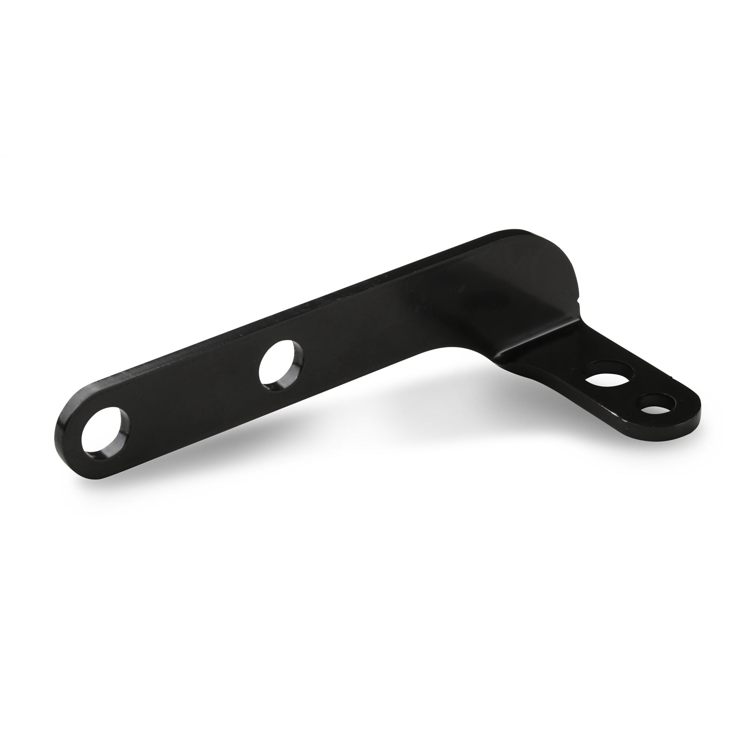Holley EFI Throttle Body Adapter - Elbow - Aluminum - Black - Ford 105 mm Throttle Body to Dominator Mounting Flange