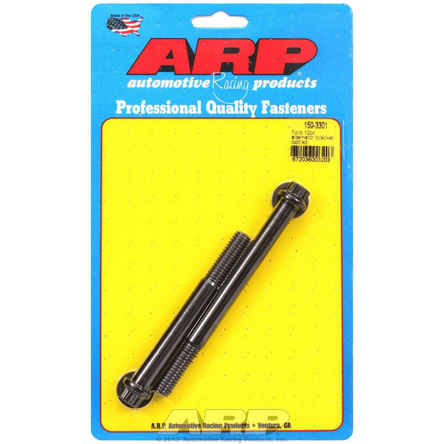 ARP Ford Alternator Bracket Bolt Kit - 12 Point