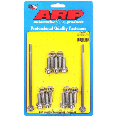 ARP Oil Pan Bolt Kit - 12 Point Head - Stainless - Polished - GM LS-Series