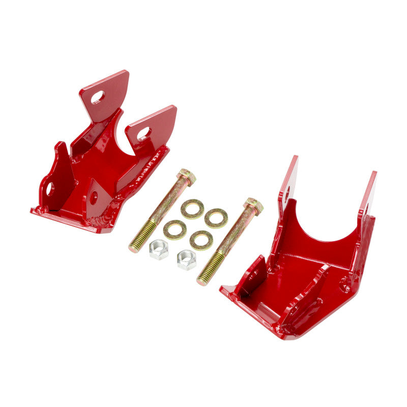 Rancho Control Arm/Shock Skid Plate - Rear - Steel - Red Powder Coat - Jeep Wrangler JL 2018-19