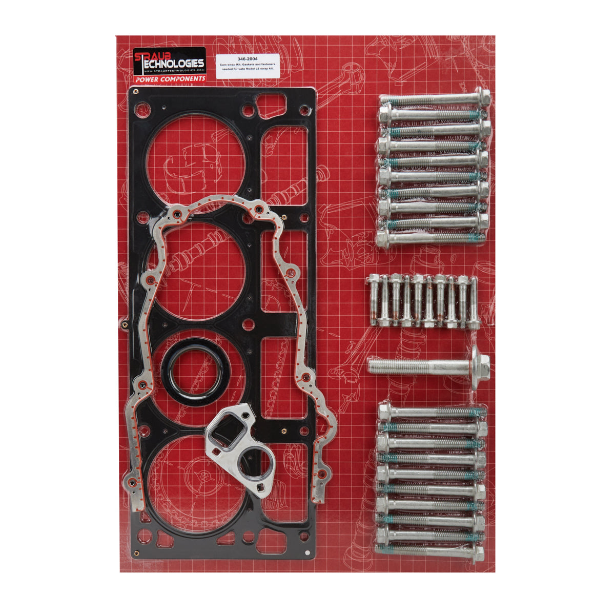 Straub Technologies Cylinder Head Gasket - 4.000 in Bore - GM LS-Series