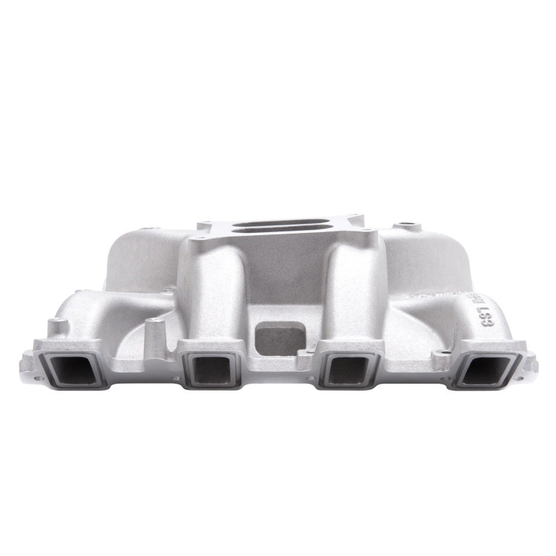 Edelbrock Performer RPM Intake Manifold Square Bore Dual Plane Aluminum - Natural