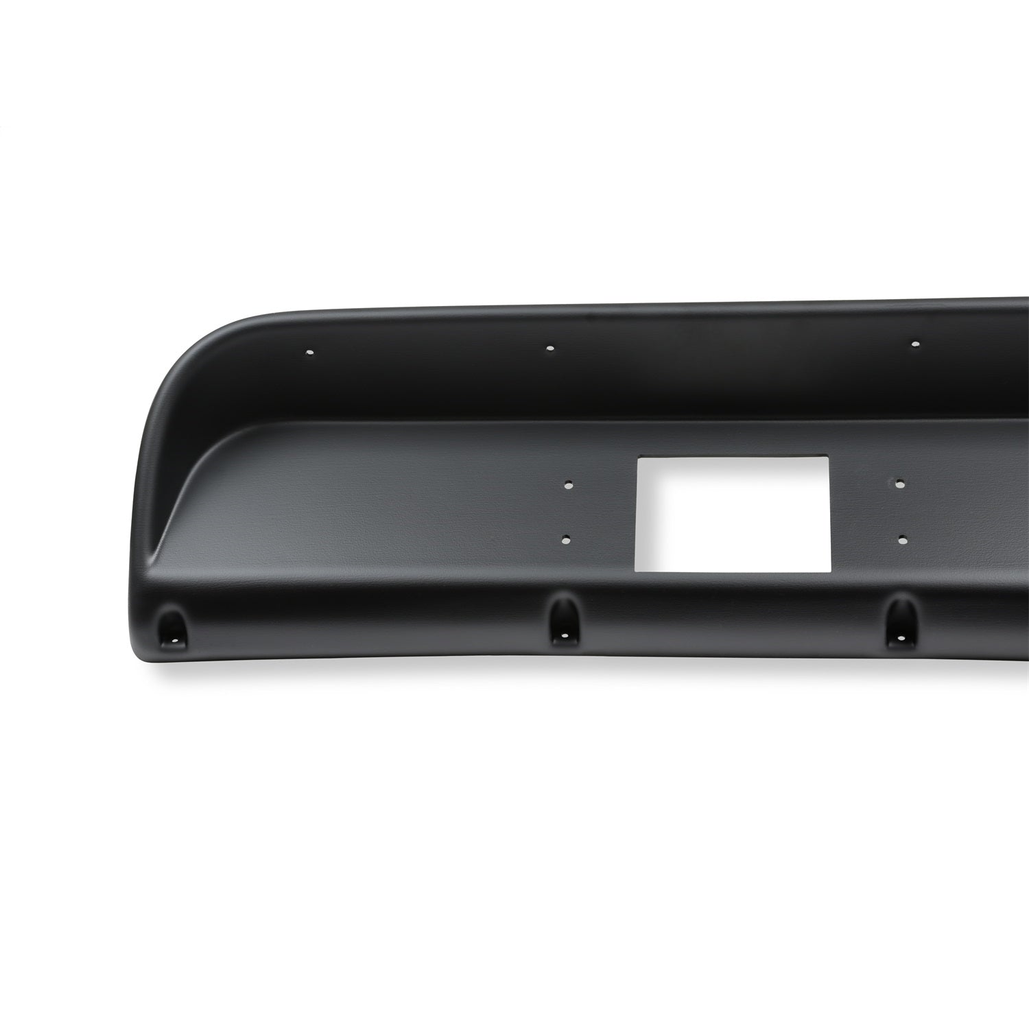 Holley EFI 7 in Dash Bezel - Black - Ford Fullsize Truck 1967-72