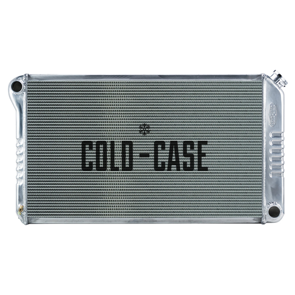 Cold-Case Aluminum Radiator - 34.75" W x 18.75" H x 3" D