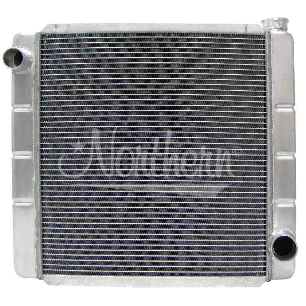 Northern Race Pro Radiator - 22 x 19 x 3-1/8" - Driver Side Inlet - Passenger Side Outlet - Aluminum