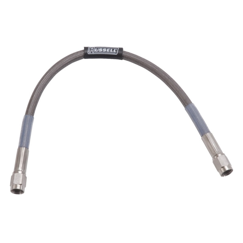 Russell 13" DOT Endura Brake Hose #3 to #3 Straight