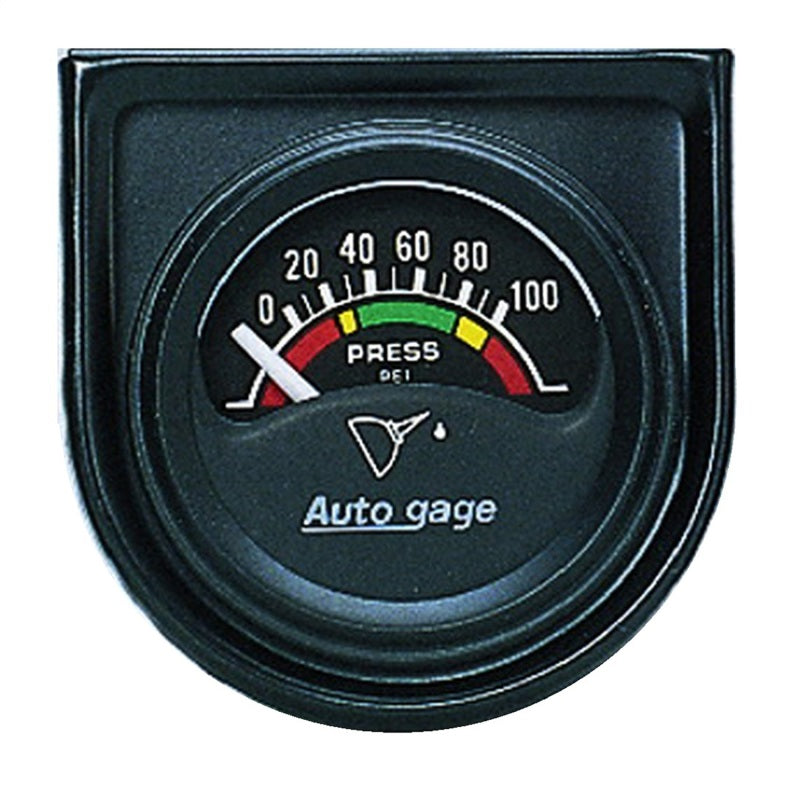 Auto Gage Electric Oil Pressure Gauge - 1-1/2"