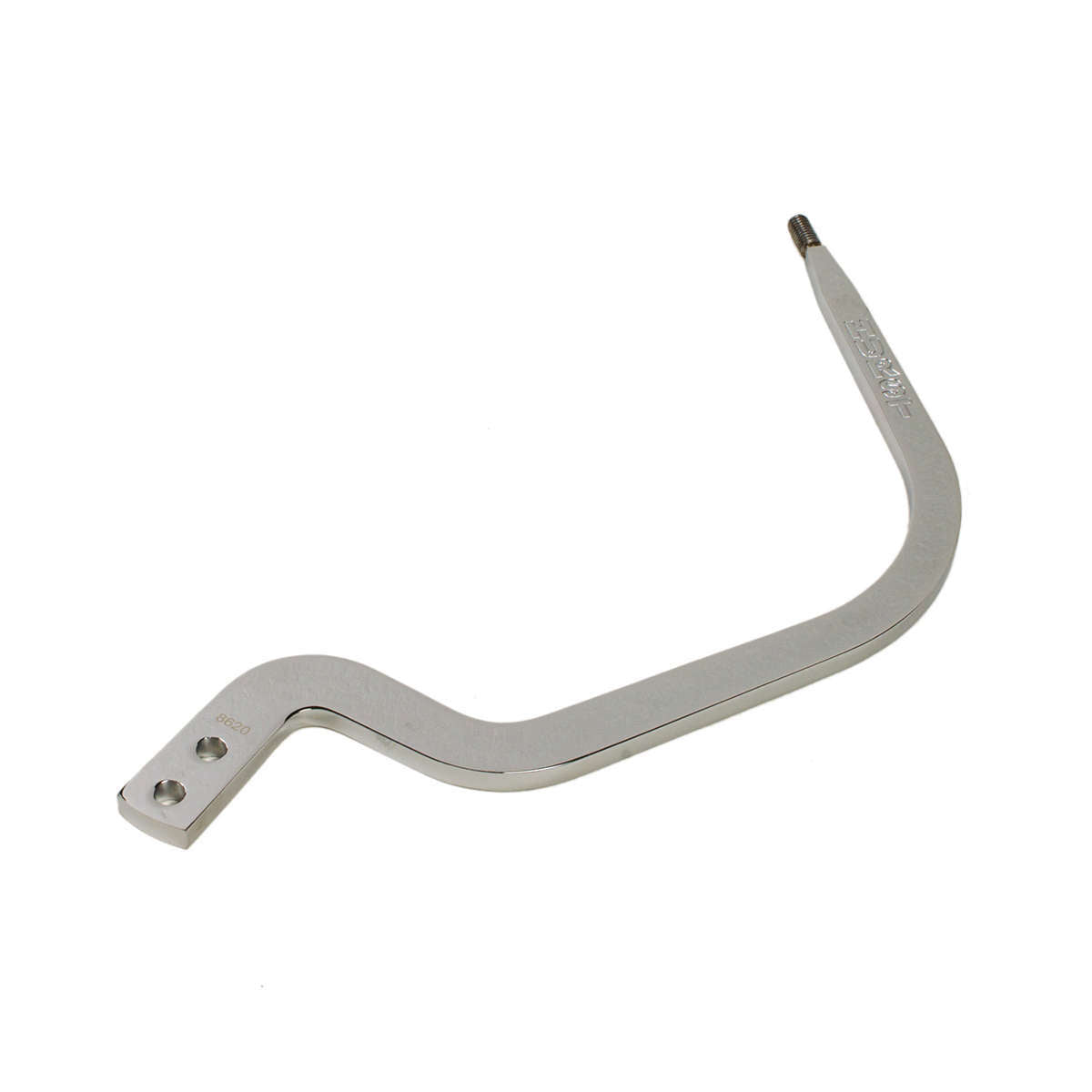 Hurst Competition Plus Shifter Stick - Double Bend - 15-1/2" - 3/8-16" Thread - Steel - Chrome - Hurst Manual Shifters