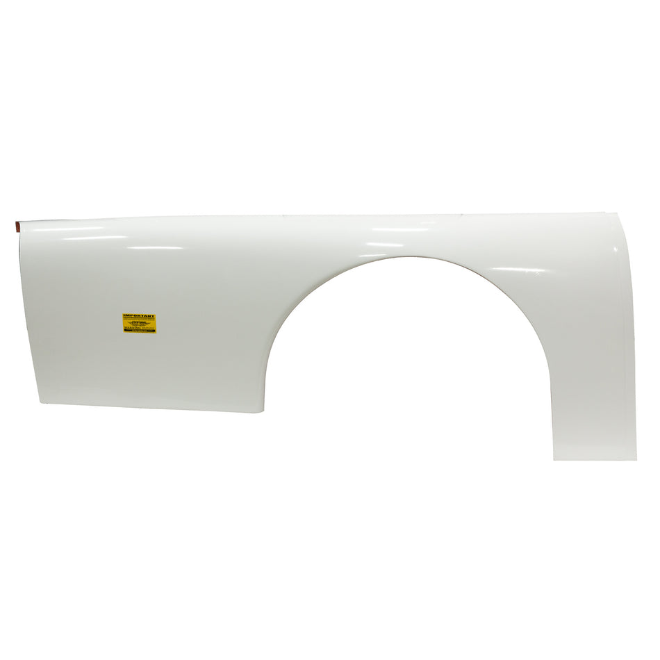 Five Star ABC ULTRAGLASS Quarter Panel - Greenhouse Style Body - White - Right (Only)