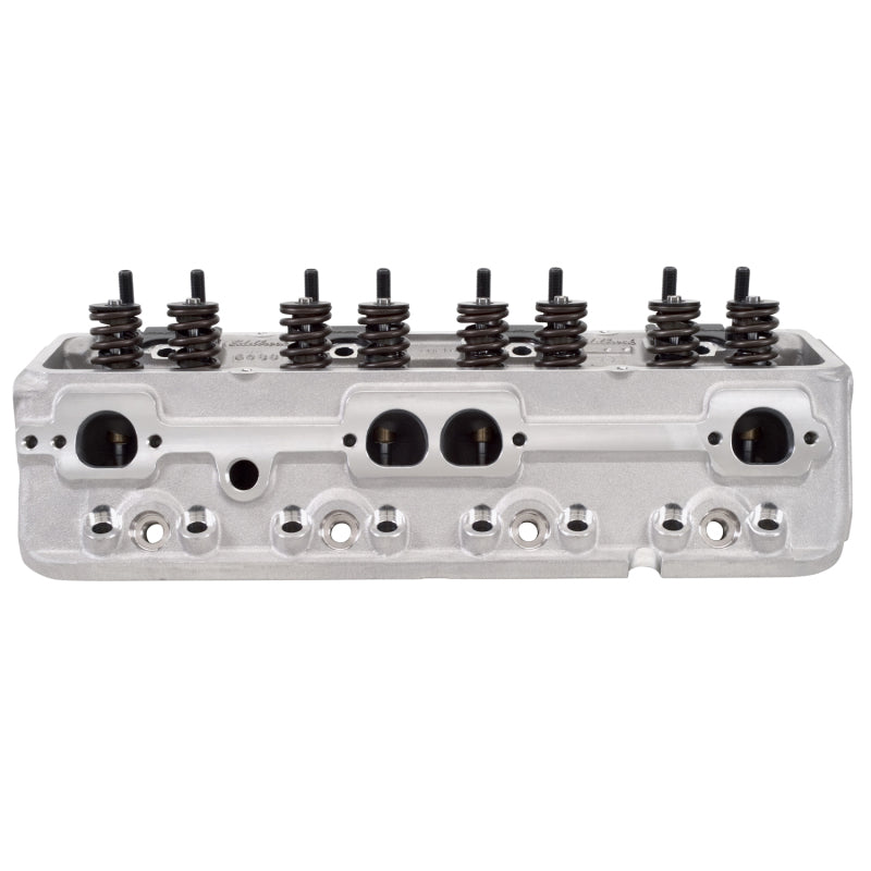 Edelbrock E-Street Cylinder Head - SB Chevyw/ 64cc. Combustion Chamber
