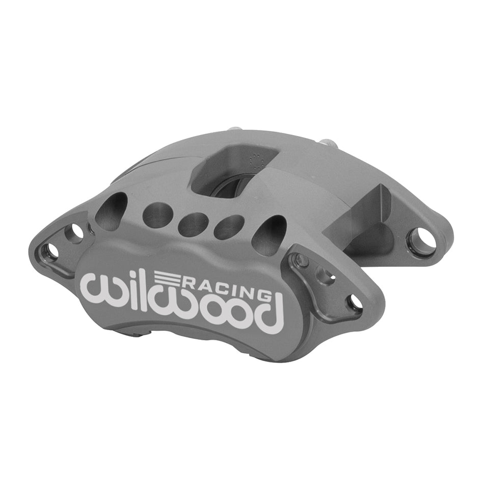 Wilwood D52-R Brake Caliper - 1 Piston - Gray Anodized - 12.190 in OD x 0.810 in Thick Rotor - 7.060 in Floating Mount 120-15610