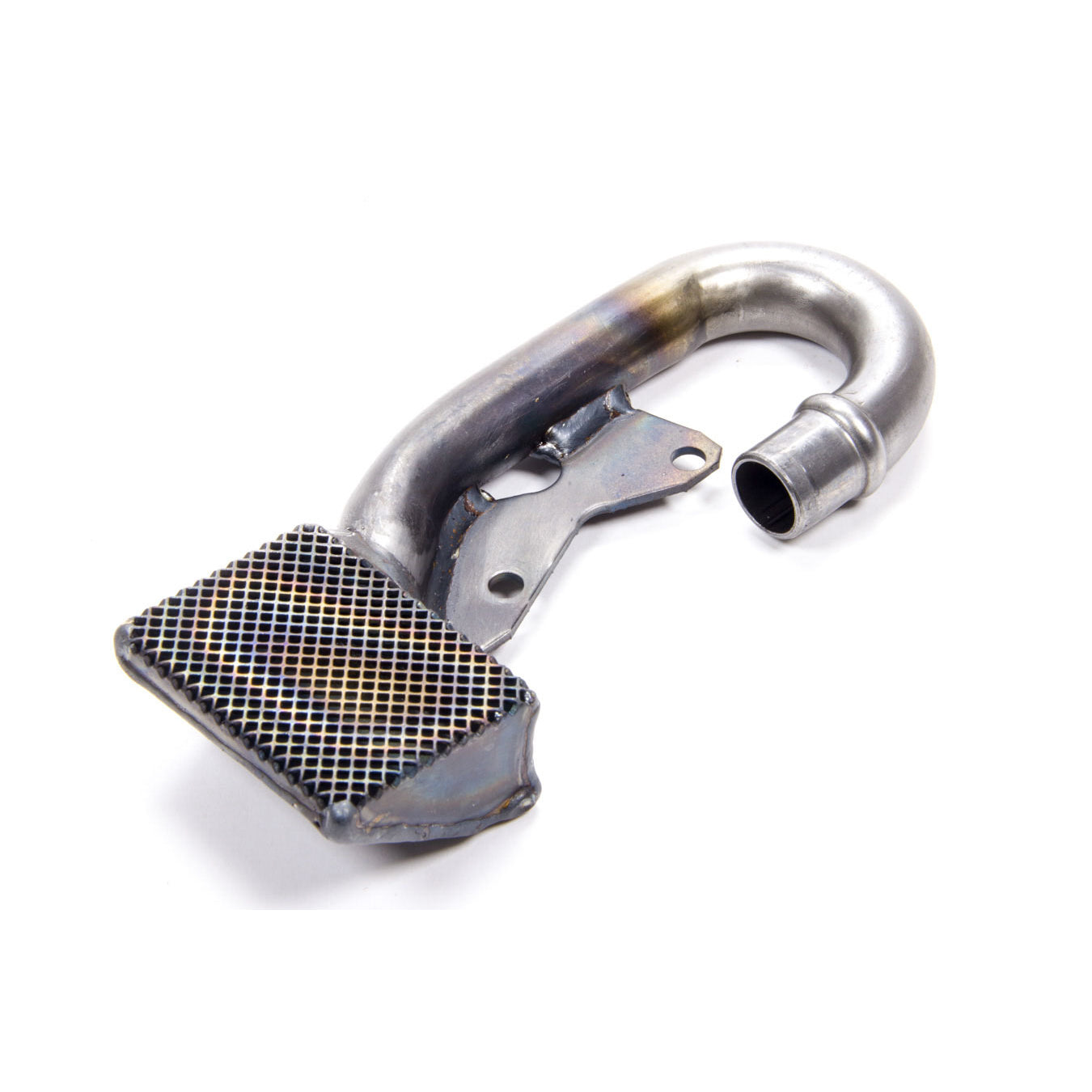 Champ Pans Press / Bolt-On Oil Pump Pickup - 3/4 in Inlet Tube - 7 in Deep Pan - Small Block Chevy