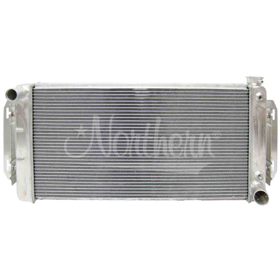 Northern Aluminum Radiator - 36 in W x 16 in H x 3.125 in D - Driver Side Inlet - Passenger Side Outlet - GM Fullsize Car 1955-57