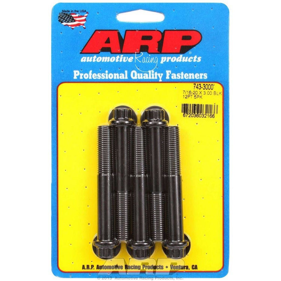 ARP Bolt Kit - 12-Point (5) 7/16-20 x 3.000