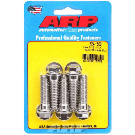 ARP Stainless Steel Bolt Kit - 6 Point (5) 7/16-14 x 1.500