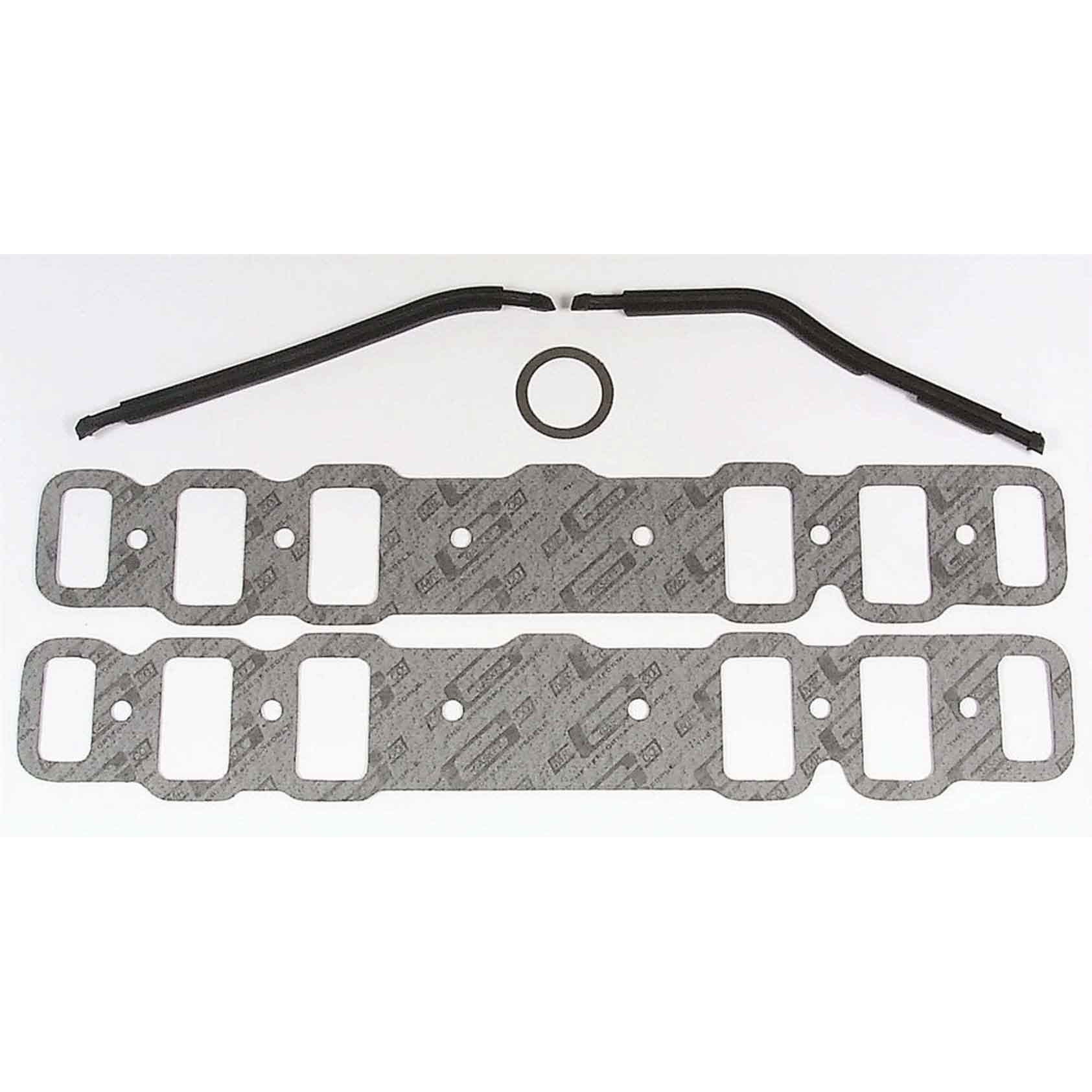 Mr. Gasket Intake Gasket - Port Dimensions: Width: 1.41 in. x Height: 2.49 in.