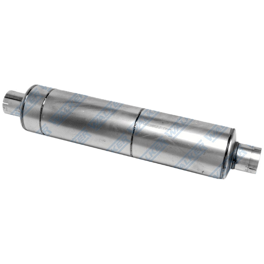 DynoMax Mega-Flow Muffler - 3-1/2 in Center Inlet - 3-1/2 in Center Outlet - 7 in Diameter Body - 38 in Long - RV