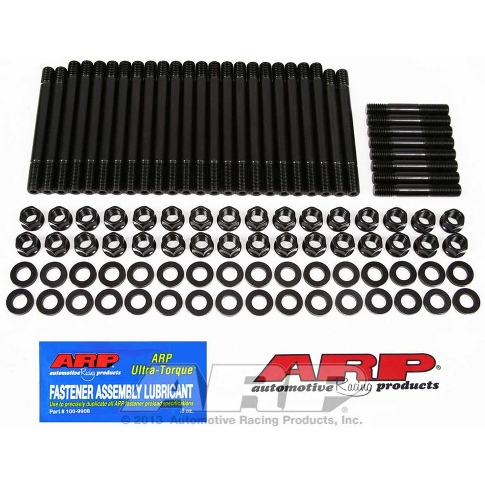 ARP Cylinder Head Stud Kit - Hex Nuts - Chromoly - Black Oxide - Big Block Chevy 135-4001