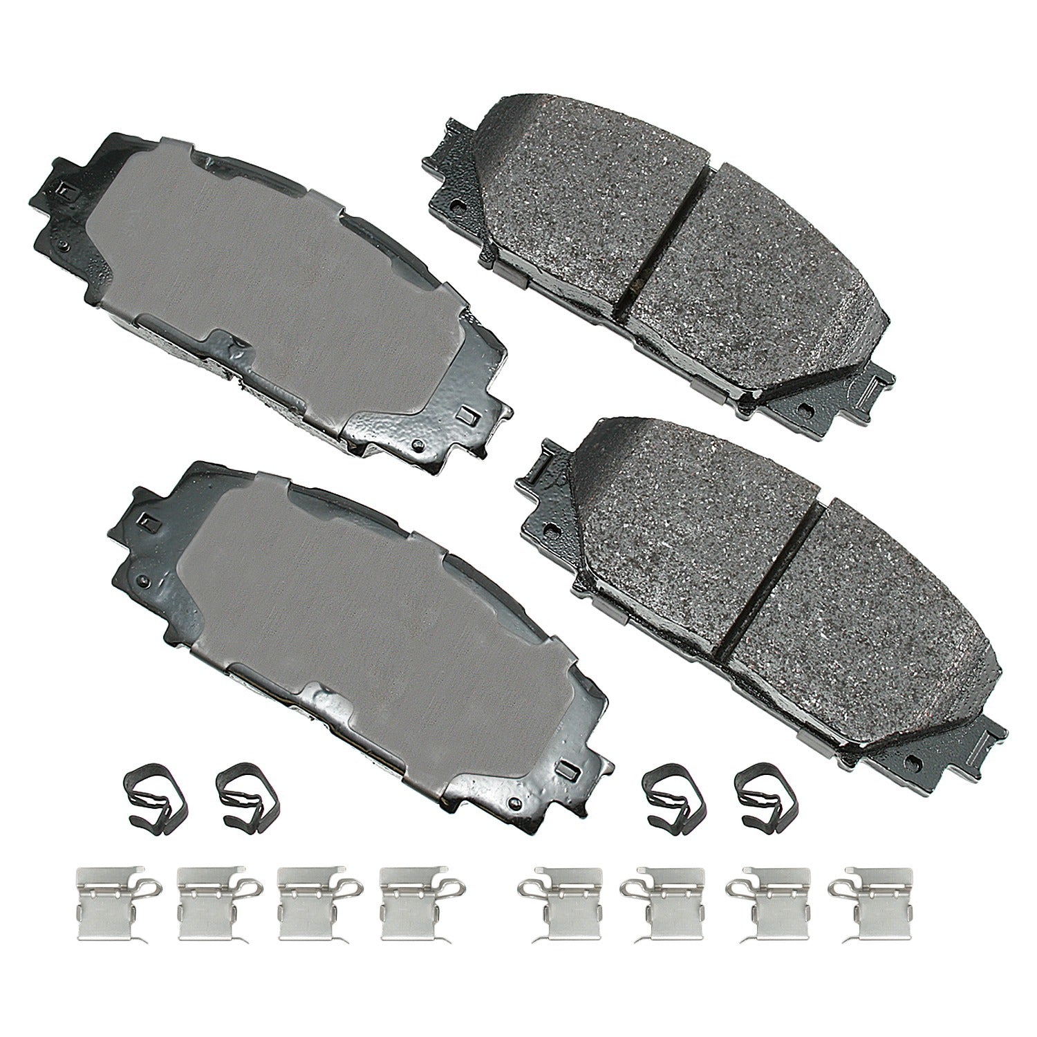 Akebono Brakes ProACT Front Brake Pads - Lexus/Toyota/Scion 2007-19 (Set of 4)