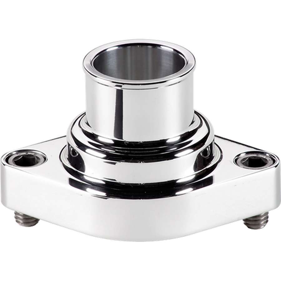Billet Specialties Polished Thermostat Housing - Straight Up - BB Chevy/SB Chevy