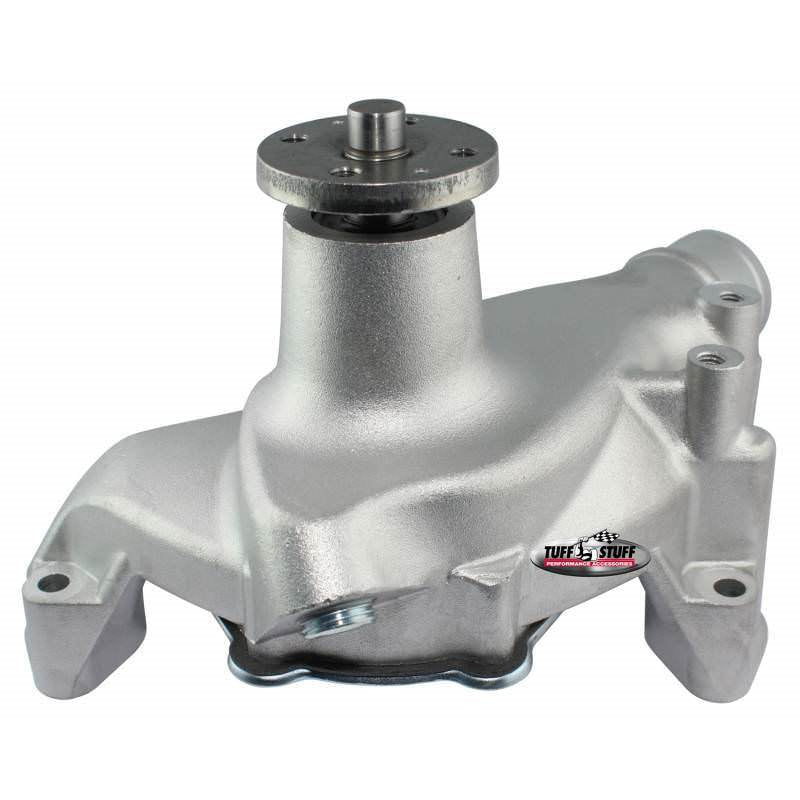 Tuff Stuff Platinum SuperCool Aluminum Water Pump - Smoothie - SB Chevy - Long Style - Reverse Rotation