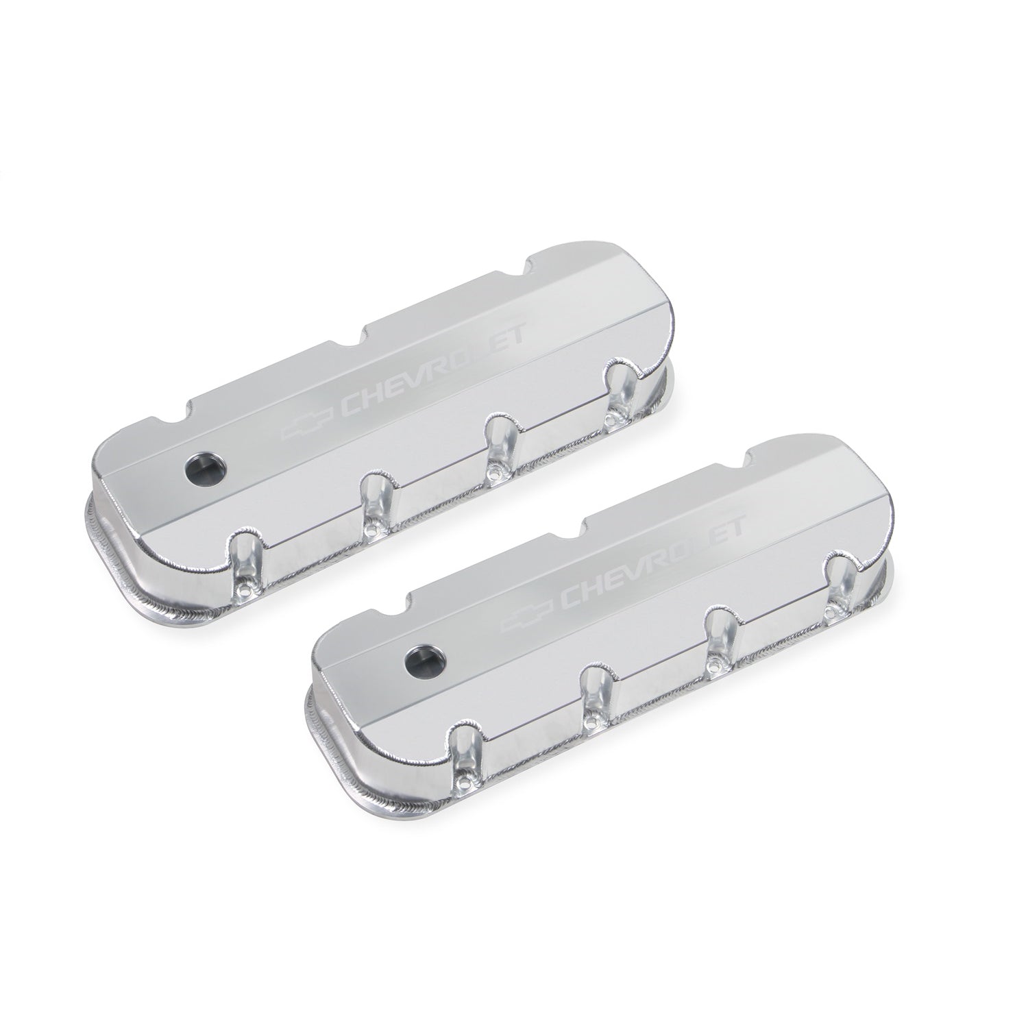 Holley GM Track Series Tall Valve Cover - Baffled