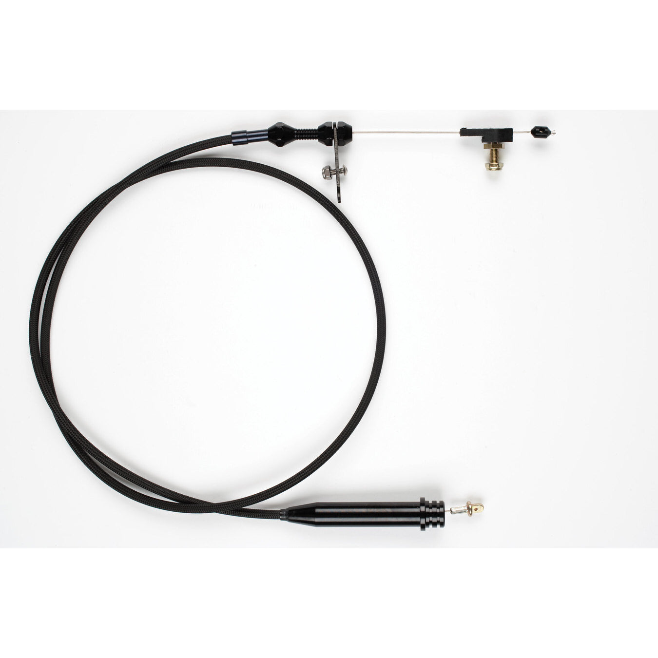Lokar Midnight Series Stainless Steel Hi-Tech Kickdown Kit - GM TH-350