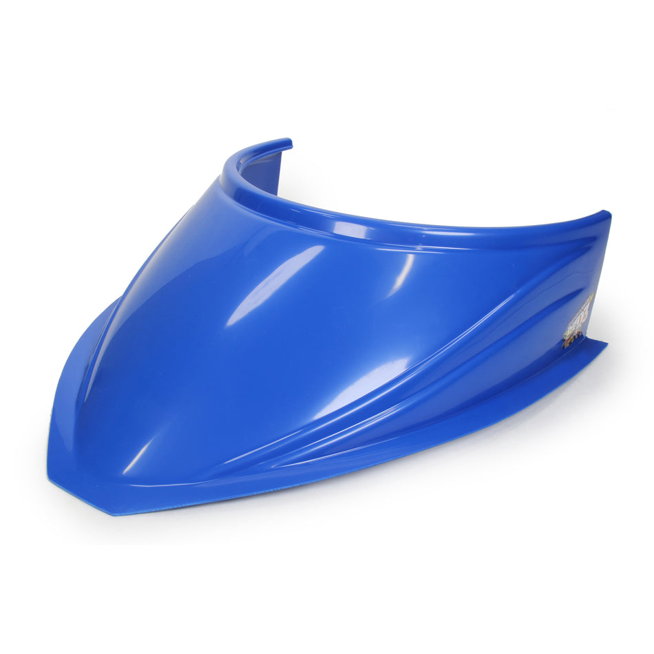 Fivestar MD3 Hood Scoop 5in Tall Curved - Chevron Blue