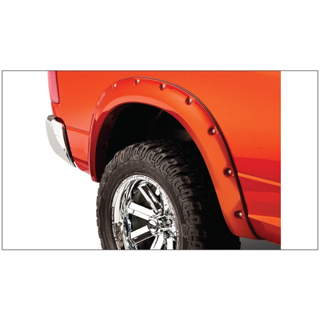 Bushwacker Pocket Style Front / Rear Fender Flare - 2.6 in Wide Front