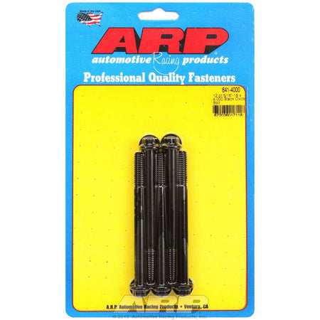 ARP Bolt - 4.000" Long - 3/8" 12 Point Head - Chromoly - Black Oxide - Universal - (Set of 5)