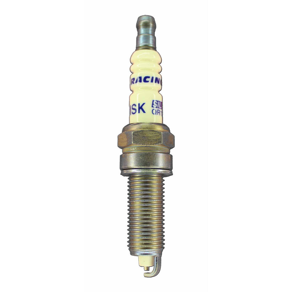 Brisk Silver Racing Spark Plug - 12 mm Thread - 26.1 mm R - Heat Range 12 - Gasket Seat - Resistor QR12LS