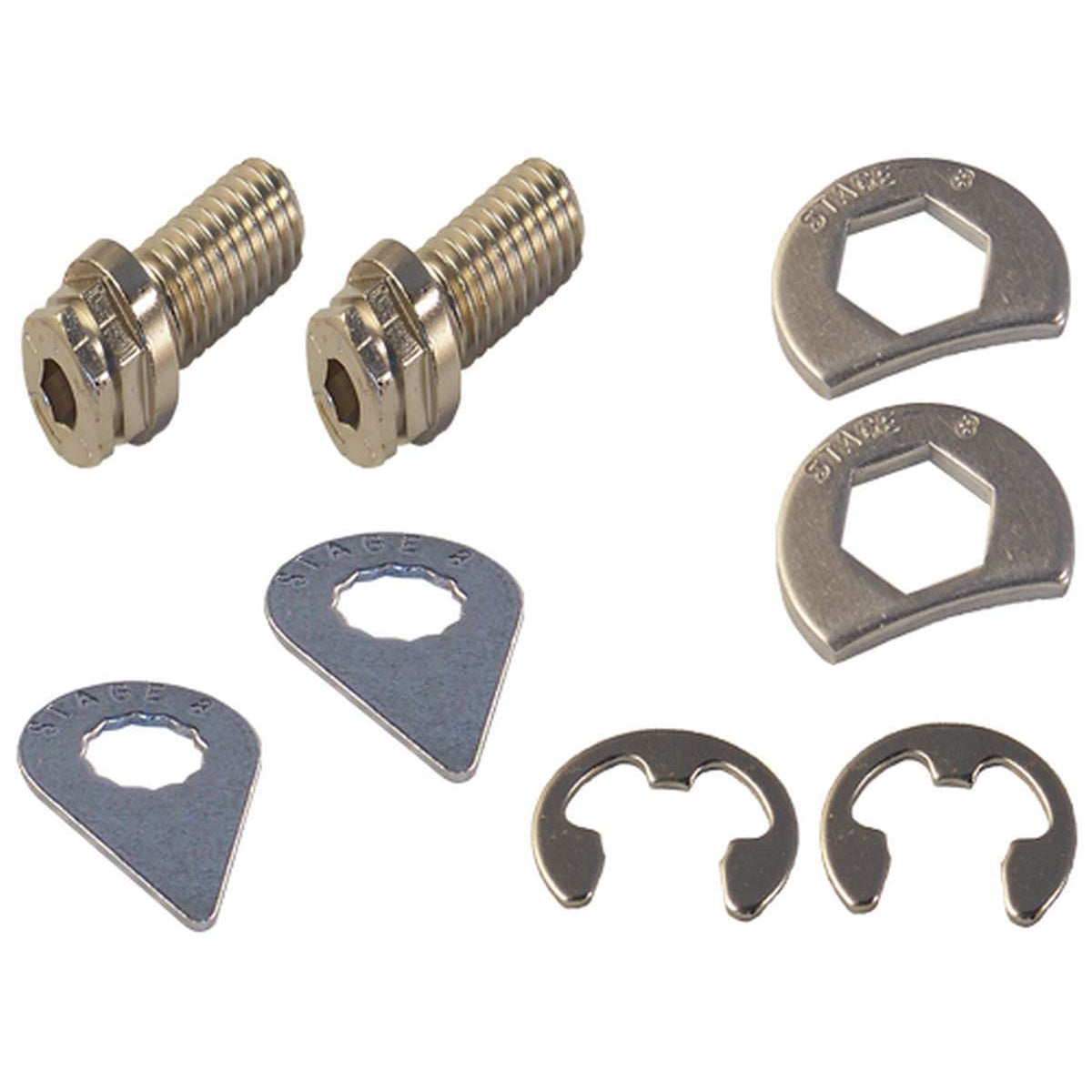 Stage 8 Header Bolt Kit - 6pt. 3/8-16 x 1" (2)