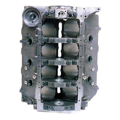 Dart Big M Engine Block - Bare Block - 4.500 in Bore - 9.800 Deck - 4-Bolt Main - 2-Piece Seal - Big Block Chevy 31213444