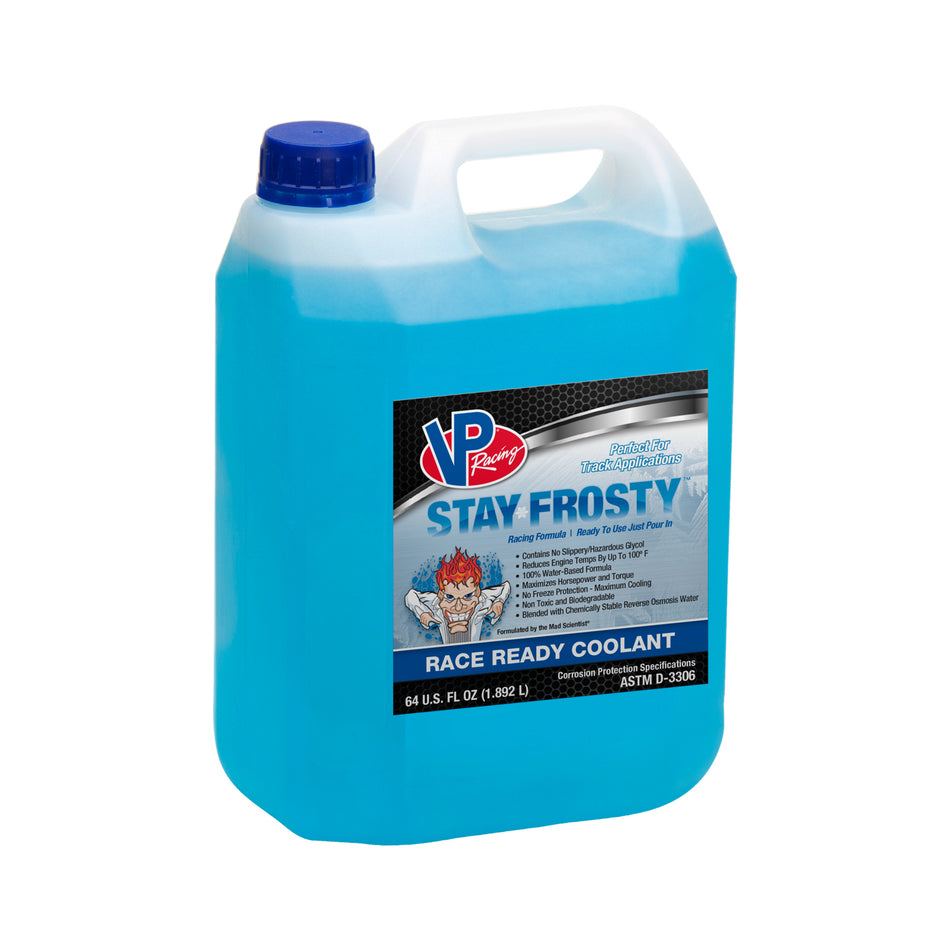 VP Racing Stay Frosty Hi-Performance Antifreeze / Coolant - Pre-Mixed - 1/2 Gallon Jug 2301