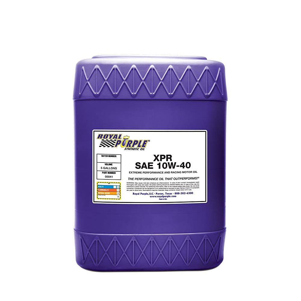 Royal Purple XPR 10W40 Racing Oil - 5 Gallon Pail
