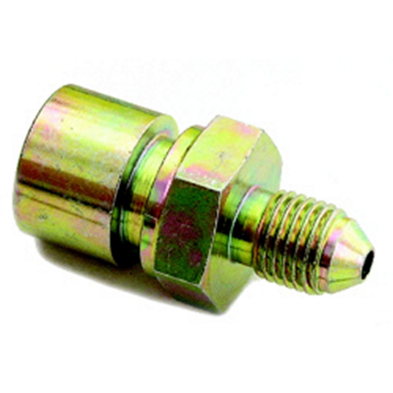A-1 Performance Plumbing -03 AN to 10 x 1.0mm Female Inverted Flare Steel Adapter