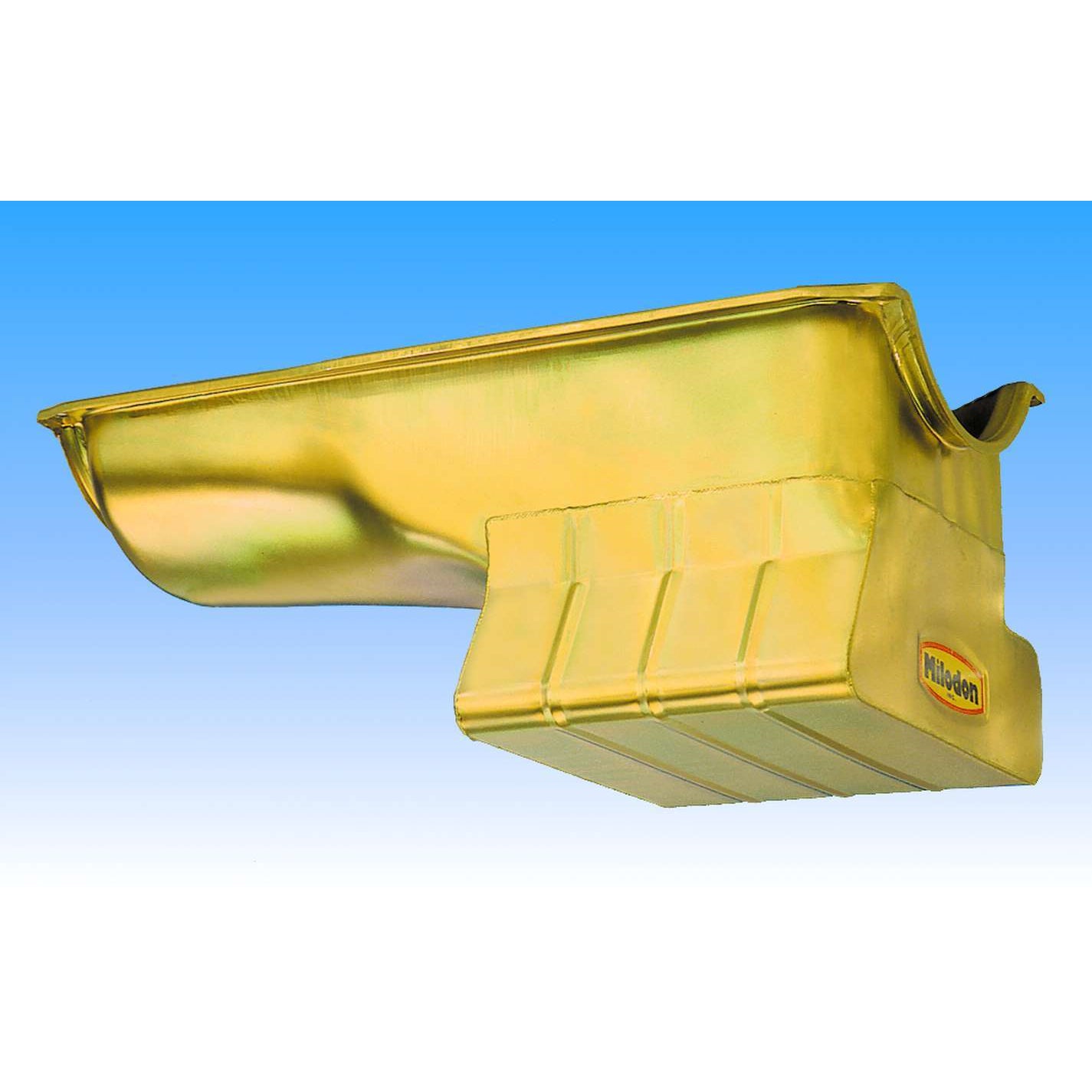 Milodon Street/Strip Engine Oil Pan Front Sump 8 qt 9-1/2" Deep - Steel