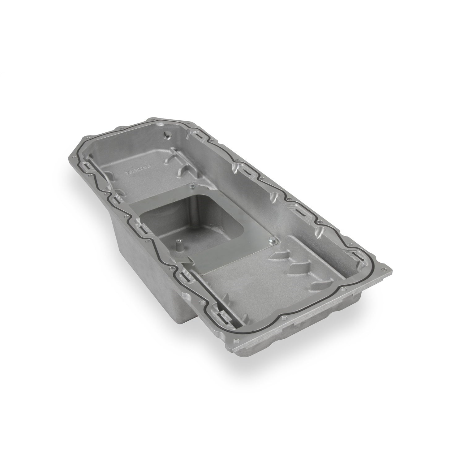 Holley Retrofit OIl Pan - Mid Sump - 6 Quart - 6-2/5 in Deep - Baffle/Pickup/Tray - Mopar Gen III Hemi