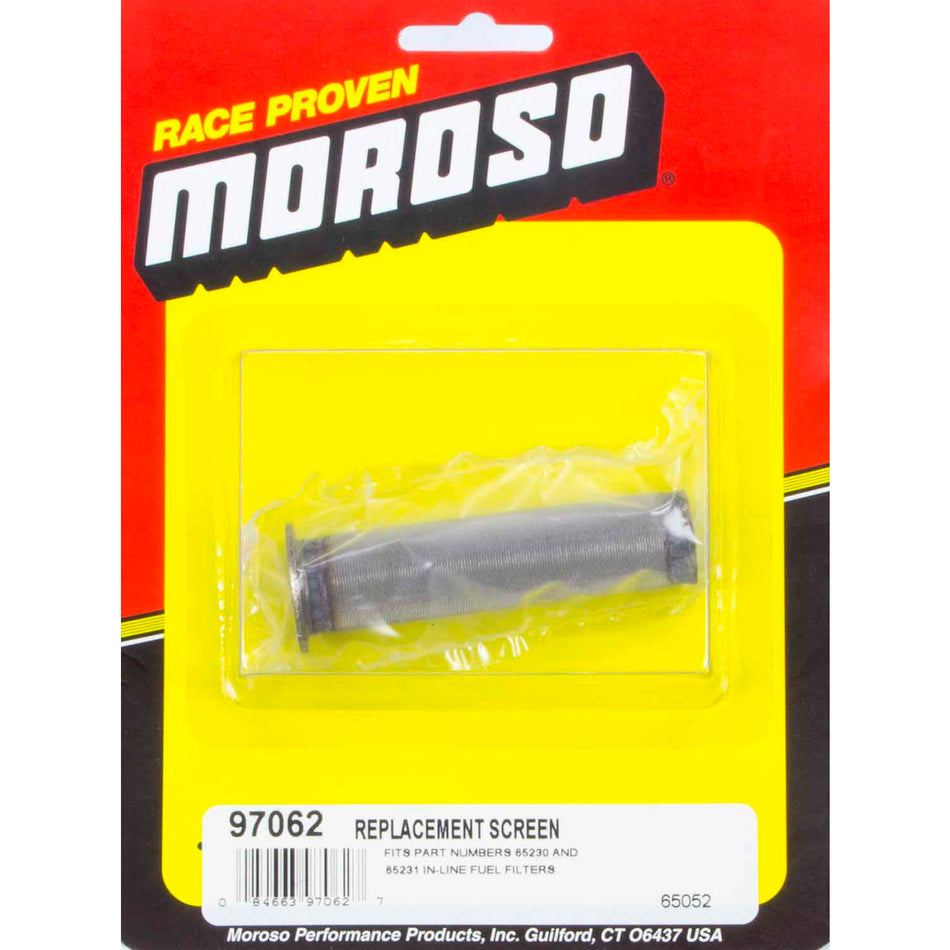 Moros 40-Micron Fuel Filter Element (Only) - Fits MOR65230 & MOR65231