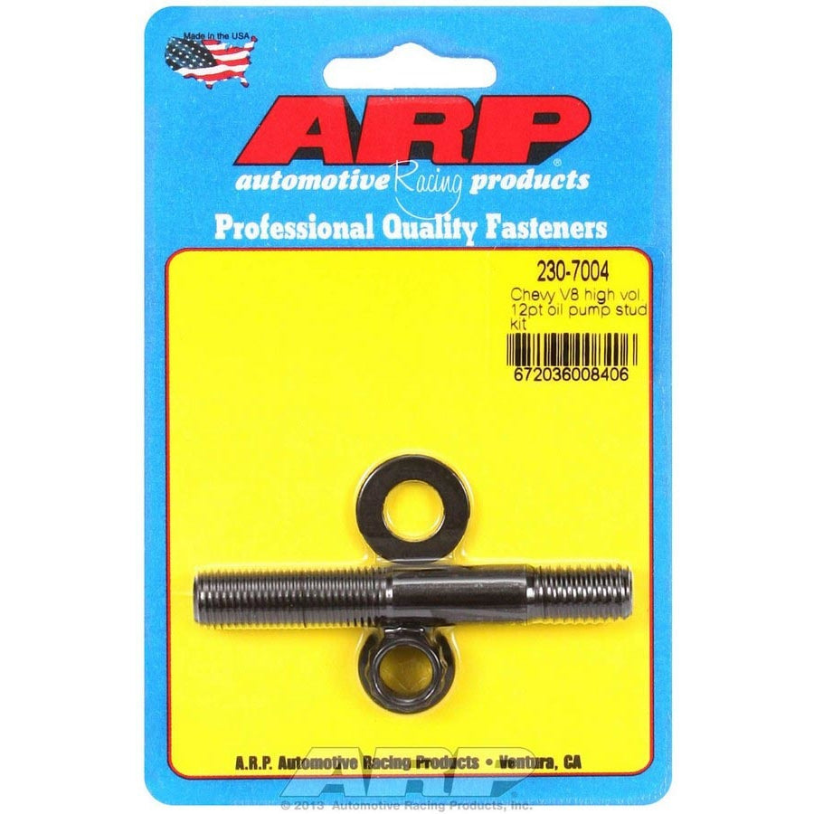 ARP Oil Pump Stud Kit - SB Chevy 3.125" High Volume Pump - 12 Pt. Head
