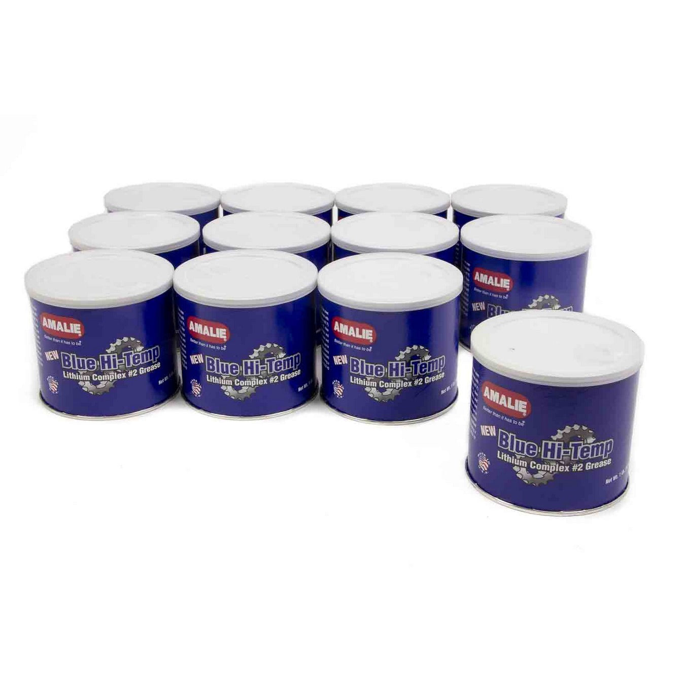 Amalie Blue Hi-Temp Grease #2 - 1 lb. (Case of 12)