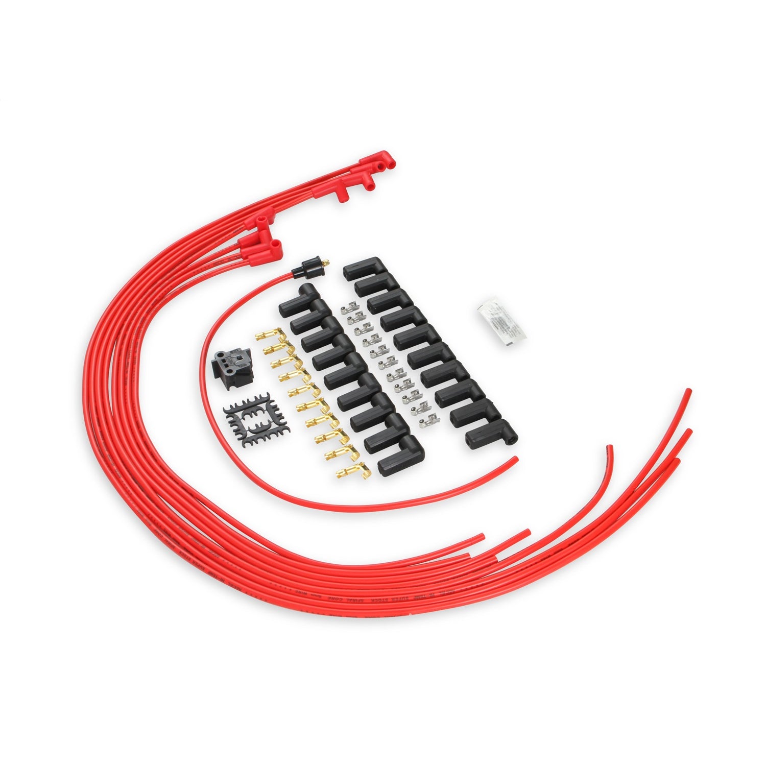 ACCEL Super Stock Spiral Core 8 mm Spark Plug Wire Set - Red
