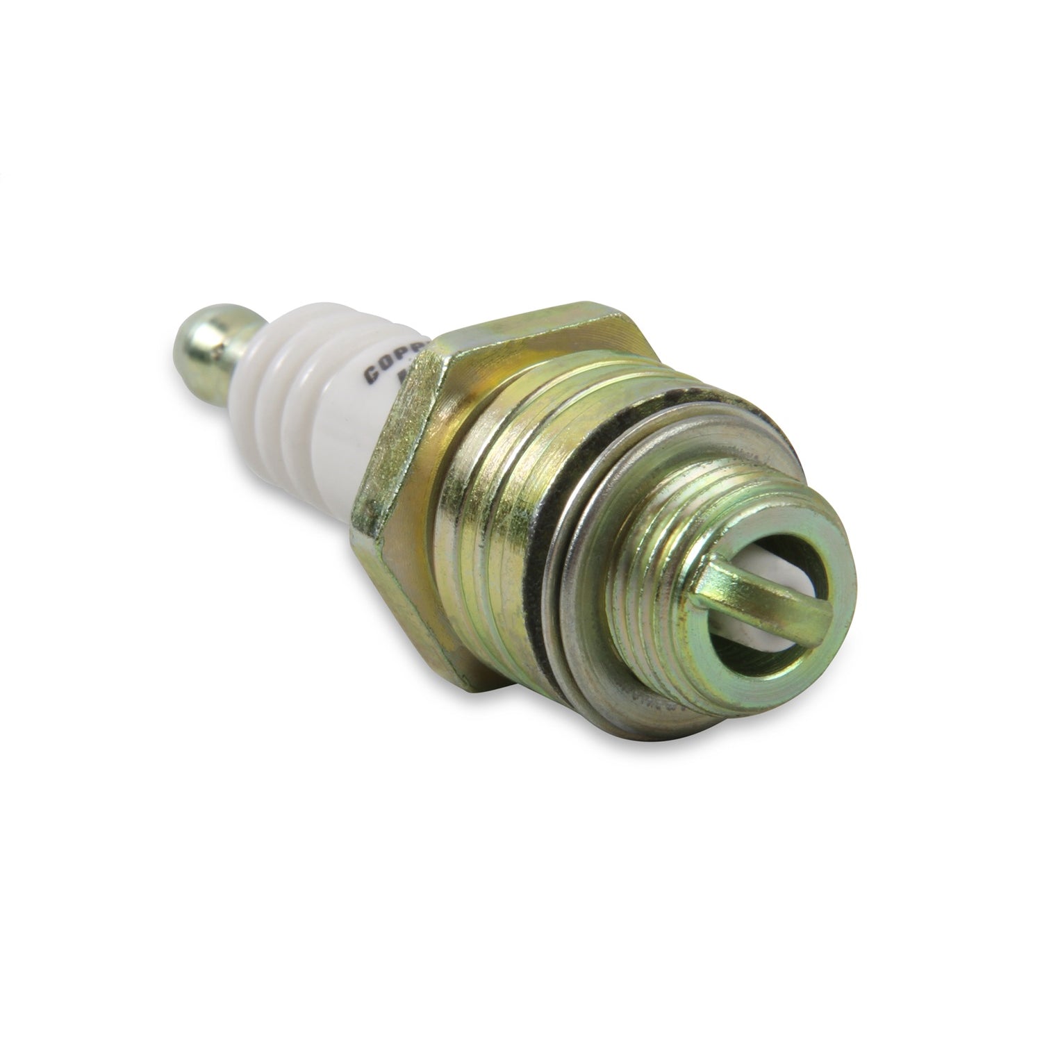 ACCEL Shorty Spark Plug - 14 mm Thread - 0.375 in R - Gasket Seat - Resistor - Set of 8