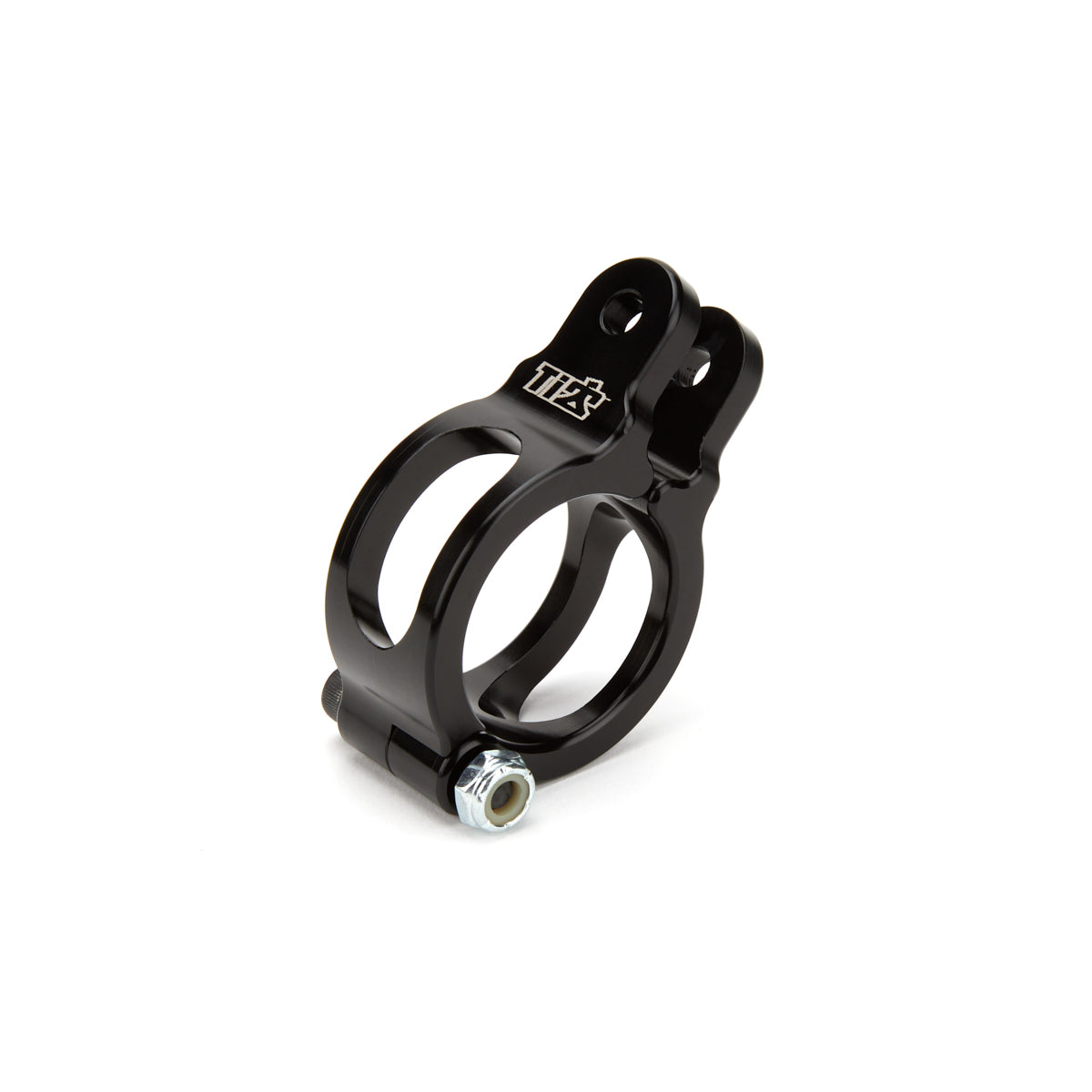 Ti22 Adjustable Wing Cylinder Clamp - 1.5 in ID - Black - Sprint Car