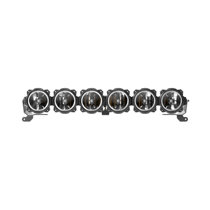 KC HiLiTES Gravity LED Pro6 Single Row LED Light Bar - Combo Beam