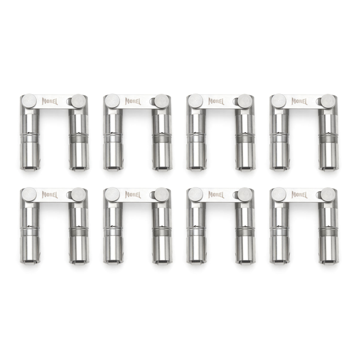 Morel Retro-Fit Street Performance Hydraulic Roller Lifter - 0.842 in OD - Link Bar - Pontiac V8 (Set of 16)