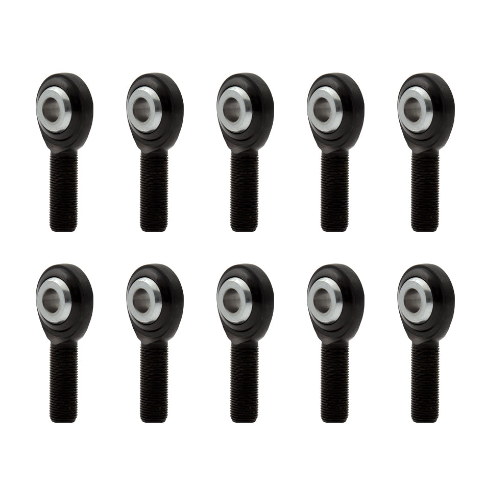 Allstar Performance Pro Rod End - LH - Male - Moly - 1/2" ID x 5/8" Thread (10 Pack)